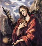 El Greco Mary Magdalen in Penitence France oil painting artist